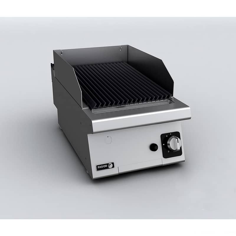 Fagor Kore 700 Bench Top Gas Chargrill - Durable Stainless Steel.