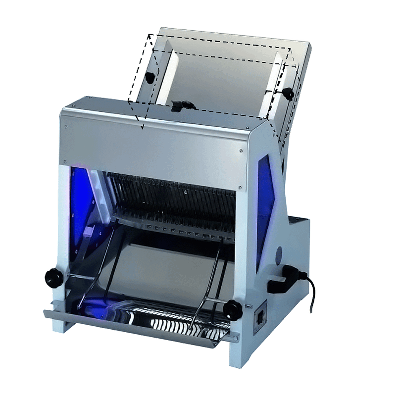 Yasaki JSL-31M Commercial Bread Slicer with Adjustable 12–25mm Thickness – Ideal for Bakeries