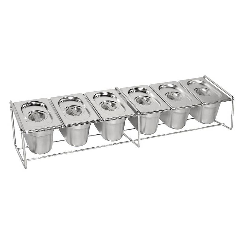 Vogue Wire Stand for Gastronorm Pans - 320x205x160mm - Image 2