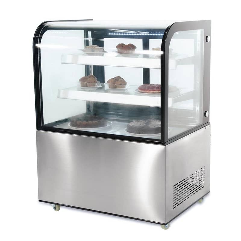Polar CG841-A G-Series Deli Display Fridge – 270L Curved Glass | Commercial - Image 2