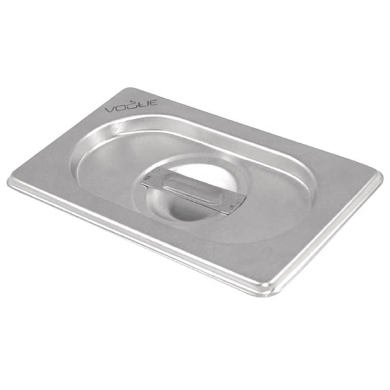 Vogue DN736 Stainless Steel 1/2 Gastronorm Tray Lid - Oven & Freezer Safe