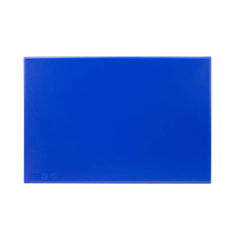 Hygiplas Antibacterial High Density Chopping Board Blue - 455x305x12mm - Image 2