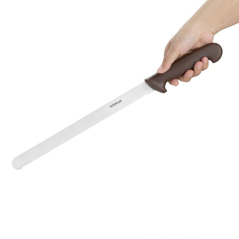 Hygiplas Slicer Serrated Brown 300mm (X118) - Image 2
