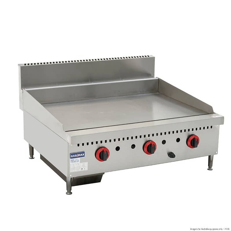 Gasmax Three burner LPG Griddle Top - GG-36LPG - Image 2