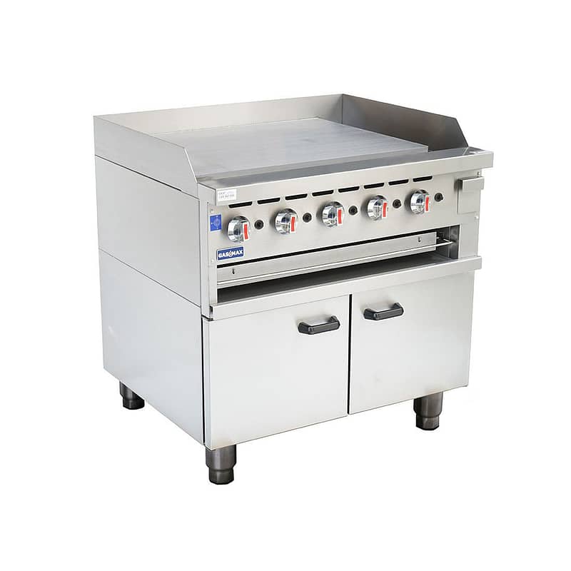 Gasmax GGS-36 Gas Griddle & Toaster - 915mm Wide