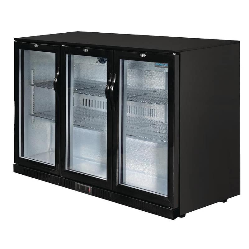 Polar G-Series Back Bar Cooler with Hinged Doors 320Ltr - Image 2