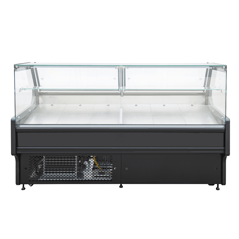 Thermaster ST25LK Compact Deli Display, 2580mm Wide, Frameless Glass, R290