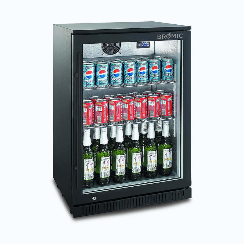 Bromic Chiller BB0120GD-NR B/Bar 1DR Hinged 118L 870mm - Image 3