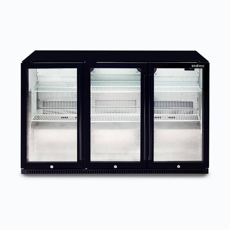 Bromic Chiller BB0330GD-NR – 307L Triple Door Back Bar Fridge - Image 5