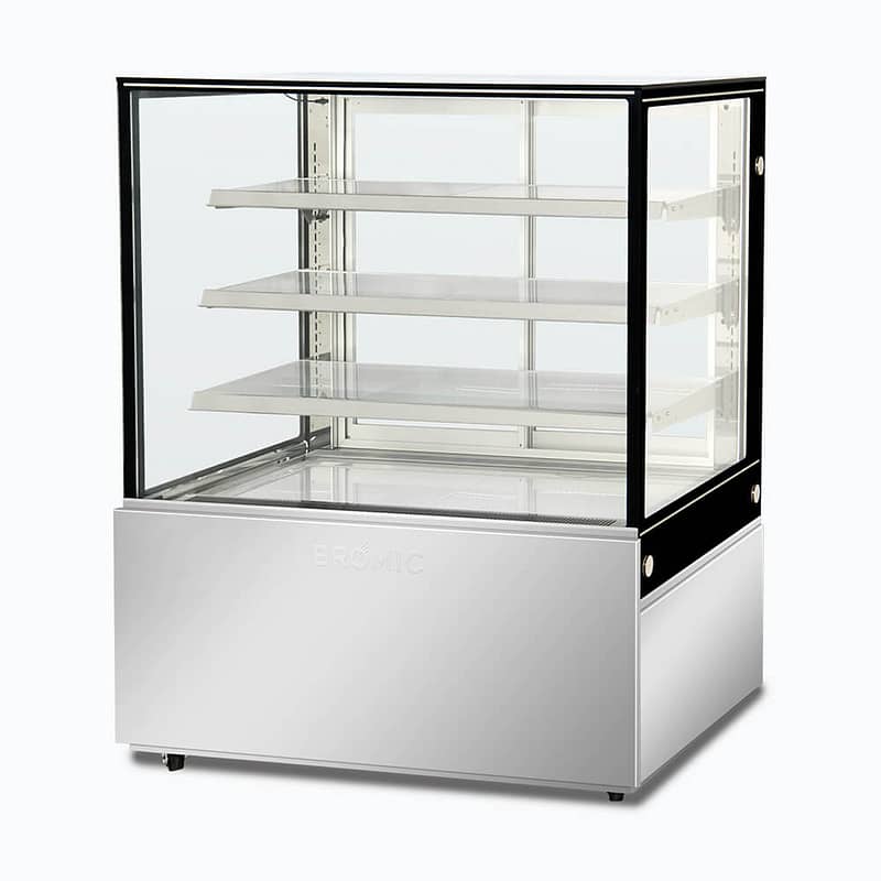 Bromic 4 tier chilled food/cake display 1200mm-FD4T1200C-NR - Image 6