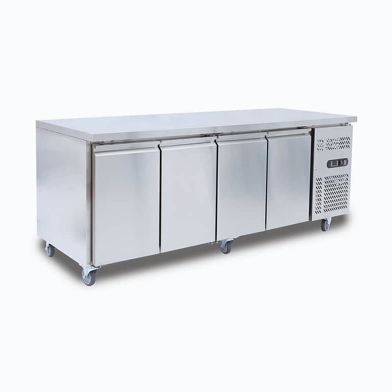 Bromic Freezer UBF2230SD-NR U/Bench 4DR SS 553L - Image 2