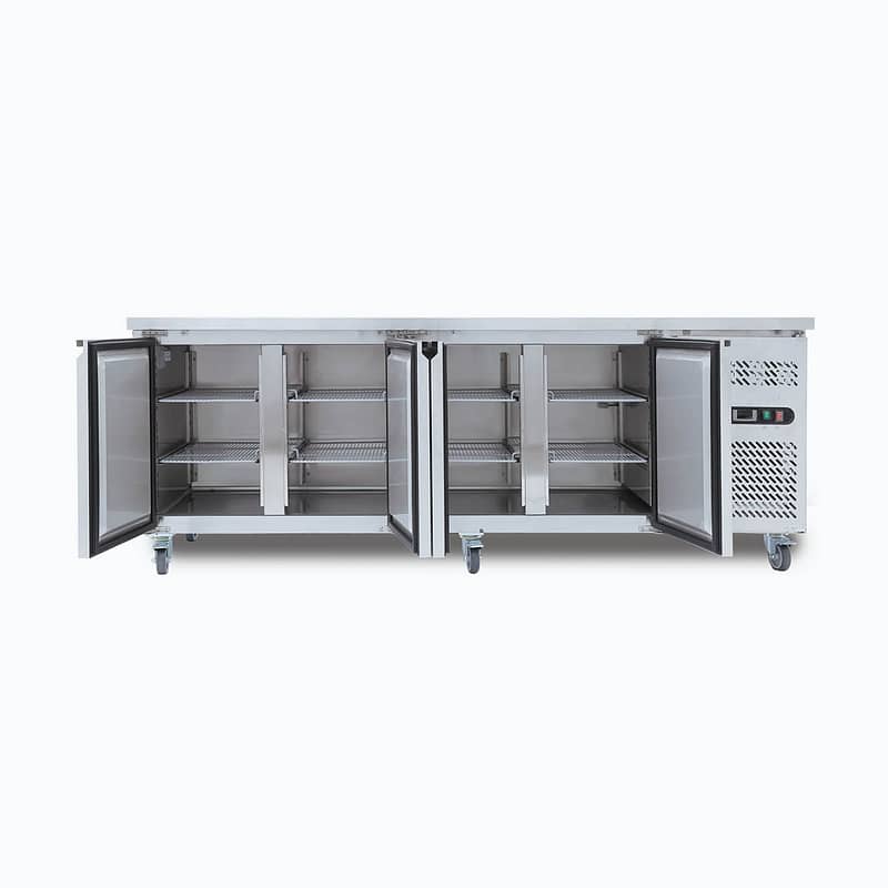 Bromic Freezer UBF2230SD-NR U/Bench 4DR SS 553L - Image 4