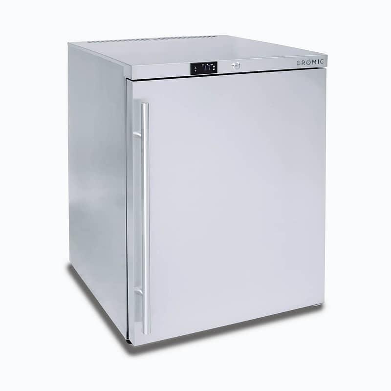 Bromic UBC0140SD-NR Under Bench Fridge – 138L, Stainless Steel, 1 Door - Image 3