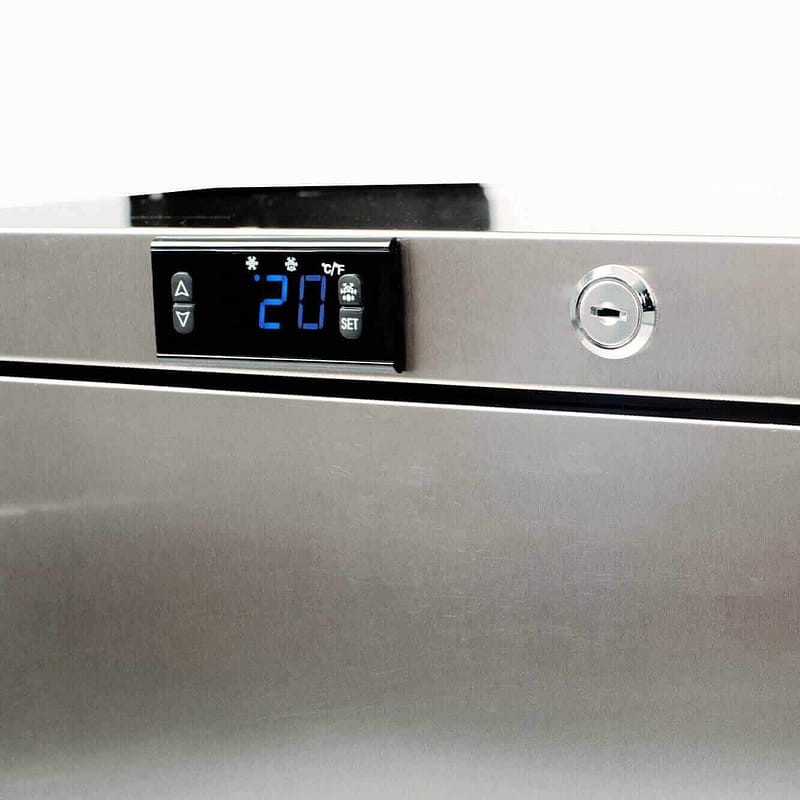 Bromic UBC0140SD-NR Under Bench Fridge – 138L, Stainless Steel, 1 Door - Image 7
