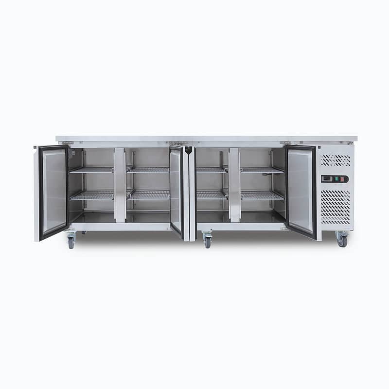 Bromic Chiller UBC2230SD-NR U/Bench 4DR SS 553L - Image 4