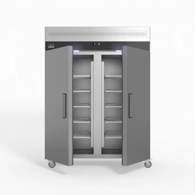 AG GNX1400TN – 1300L Upright Double Door Commercial Fridge - Image 6