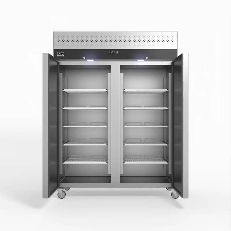 AG GNX1400TN – 1300L Upright Double Door Commercial Fridge - Image 5