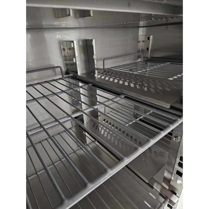 AG SLX2100TN 2 Door Worktop Fridge - 228L, Energy Efficient Stainless Steel - Image 12