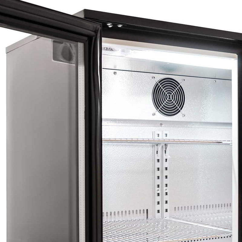 AG 1 Hinged Door Bar Fridge Black | 1BBR-H - Image 12