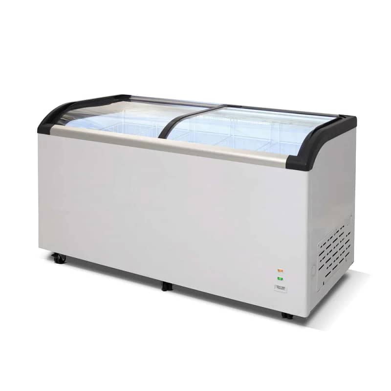 AG SD520Q Chest Freezer Glass Top Sliding Door 445L - Image 11