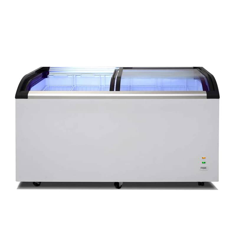 AG SD520Q Chest Freezer Glass Top Sliding Door 445L - Image 9