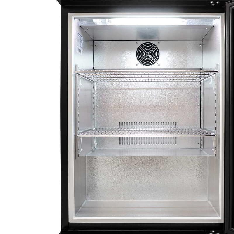 AG 1 Hinged Door Bar Fridge Black | 1BBR-H - Image 4