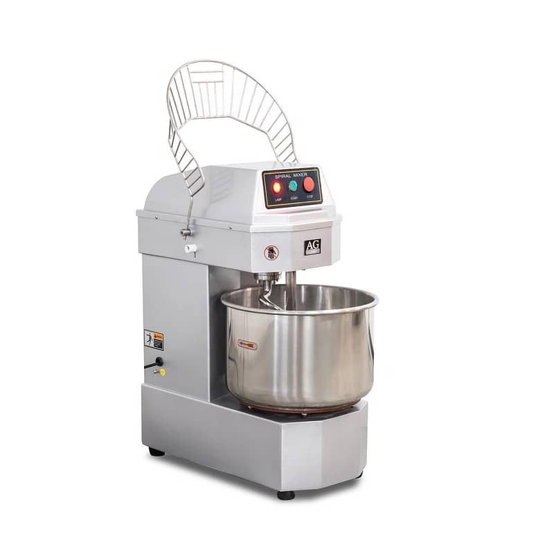 AG BMD30 Spiral Mixer – 30L Capacity, 18kg Dough, CE Approved - Image 2