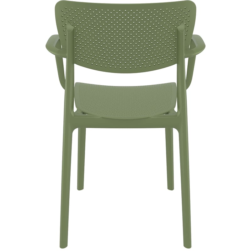 Commercial Grade Olive Green Loft Armchair - Indoor and Outdoor Armchair by Siesta, Europe - Image 2