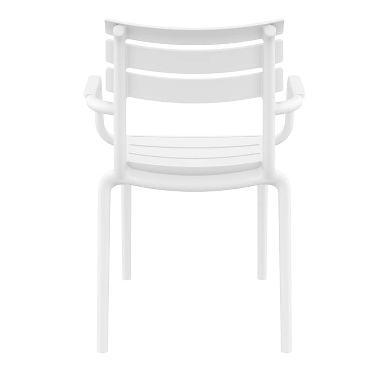 Black Paris Stacking Armchair - Indoor/Outdoor Seating Solution - Image 27