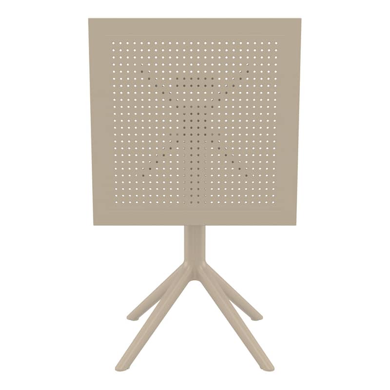 Furnlink Siesta Exclusive Sky Folding Table 60 Square - Anthracite - Image 23