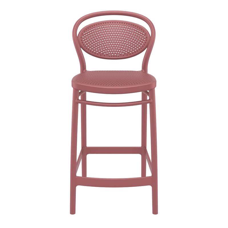 Marcel Barstool 65 - Marsala - Image 3