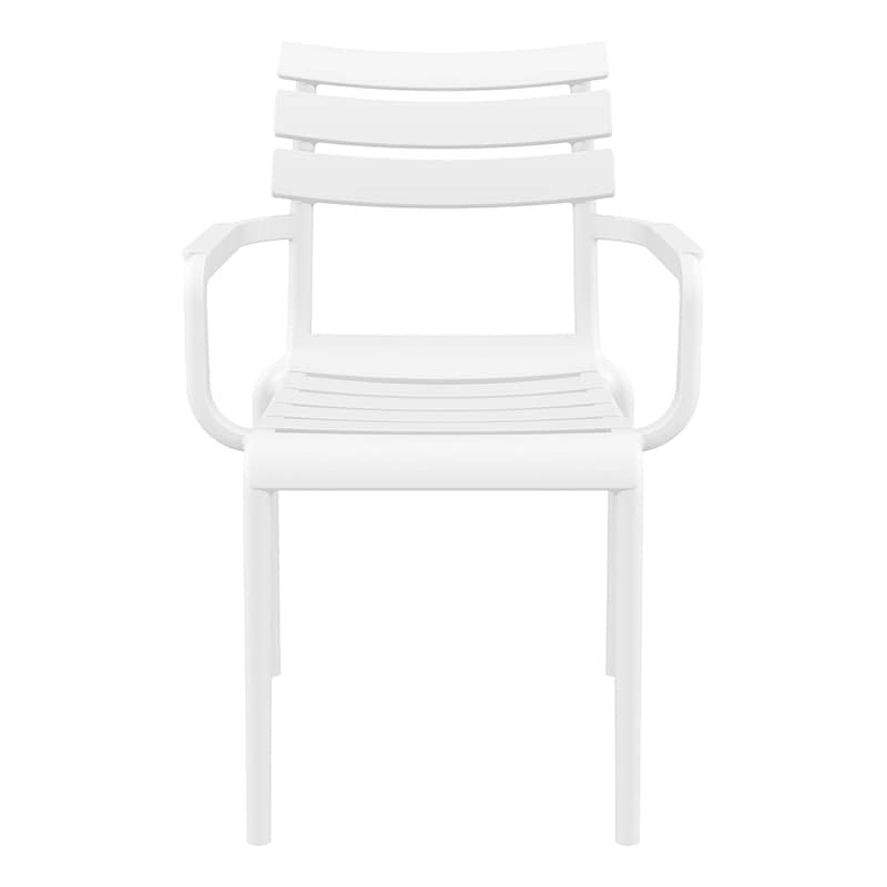 Black Paris Stacking Armchair - Indoor/Outdoor Seating Solution - Image 29