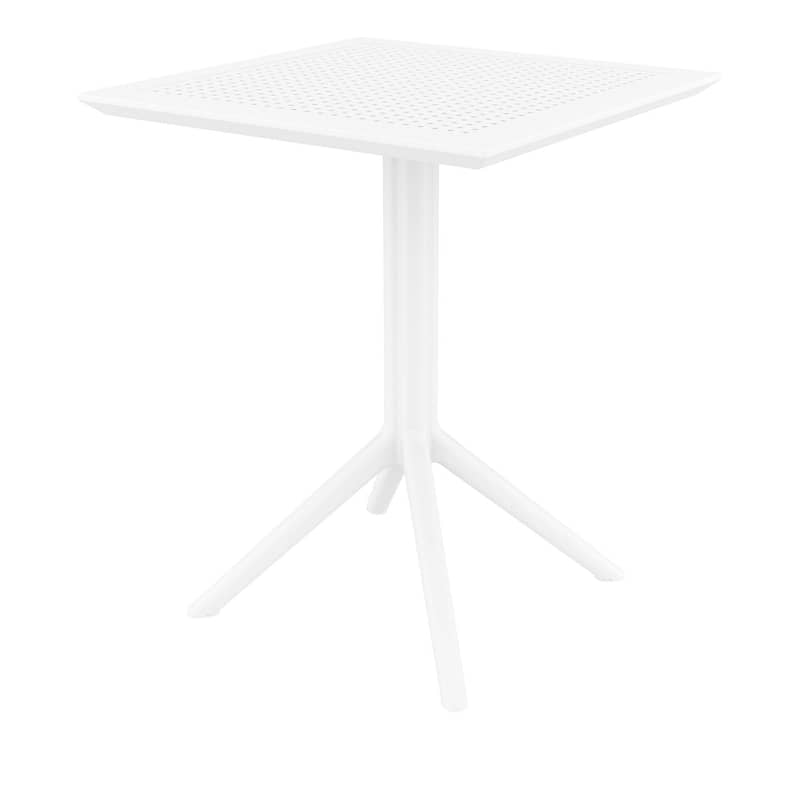 Furnlink Siesta Exclusive Sky Folding Table 60 Square - Anthracite - Image 27