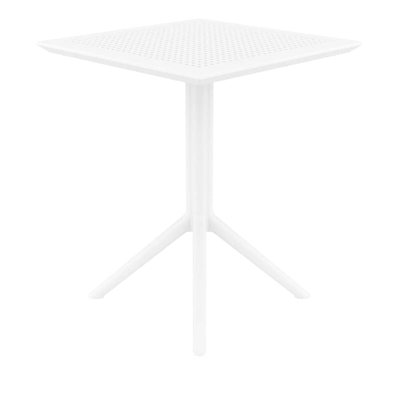 Furnlink Siesta Exclusive Sky Folding Table 60 Square - Anthracite - Image 28