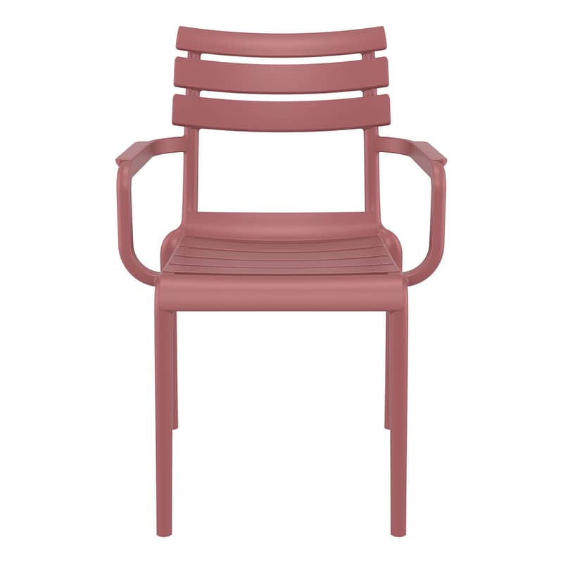 Black Paris Stacking Armchair - Indoor/Outdoor Seating Solution - Image 5
