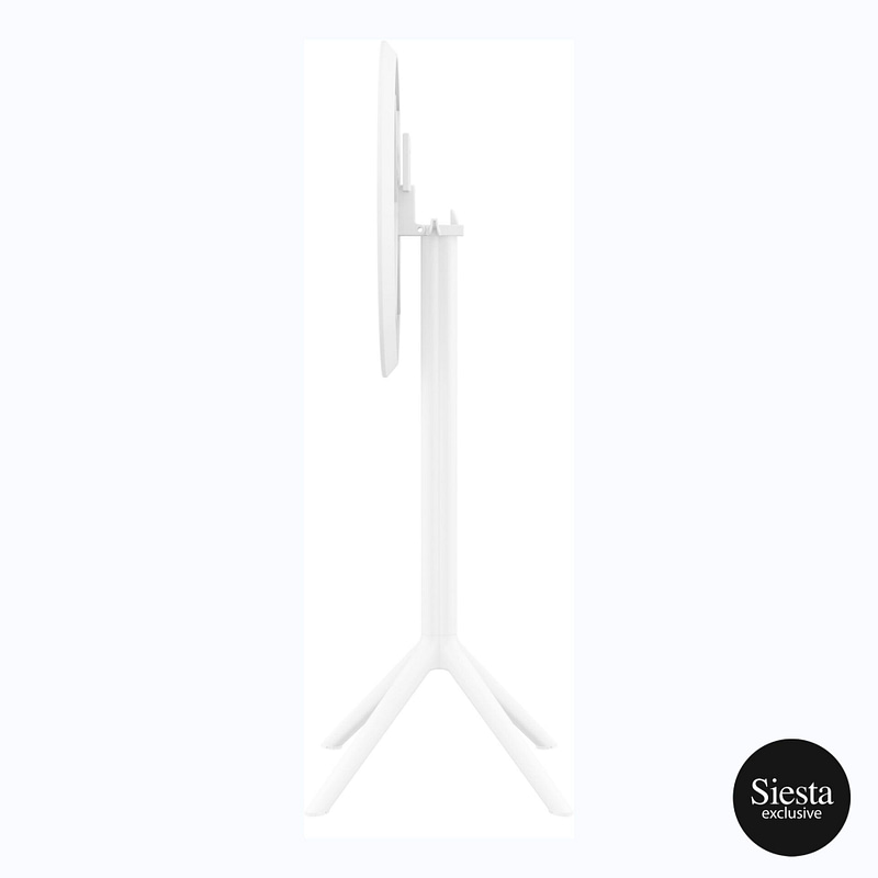 Sky Folding BAR Table 60 Round - Black - Image 28