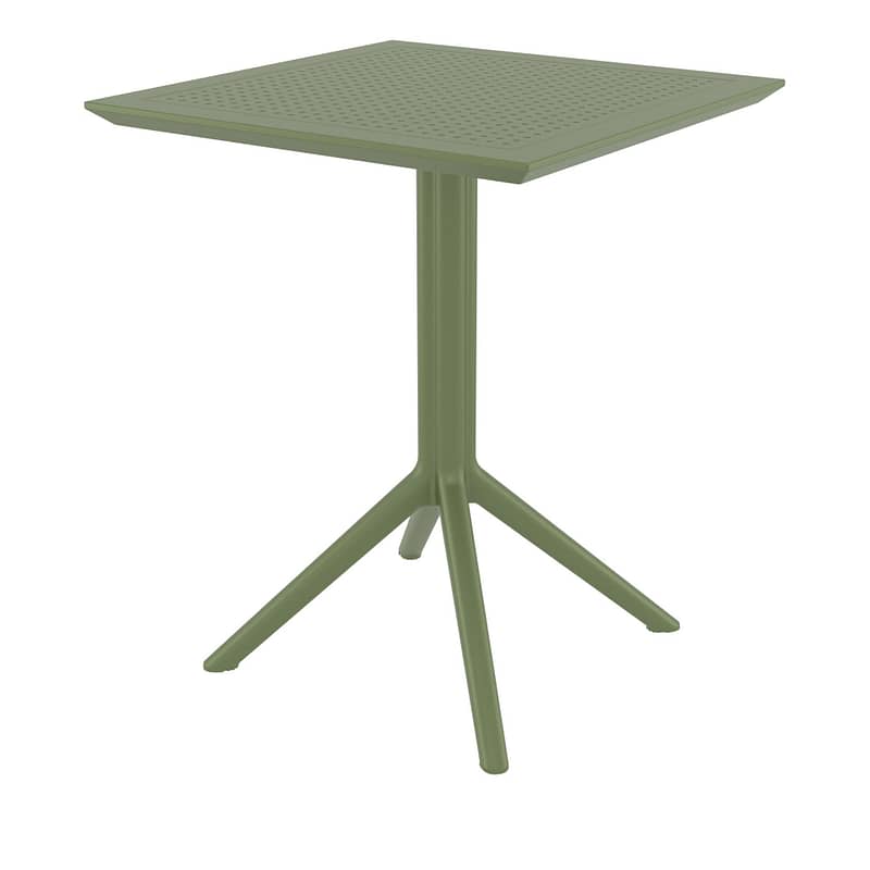Furnlink Siesta Exclusive Sky Folding Table 60 Square - Anthracite - Image 37