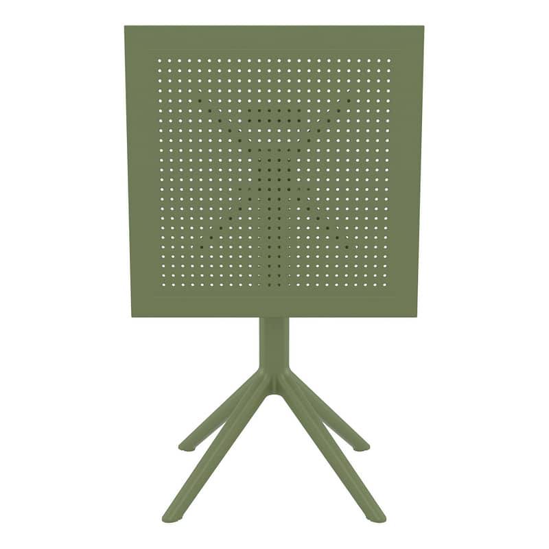 Furnlink Siesta Exclusive Sky Folding Table 60 Square - Anthracite - Image 41