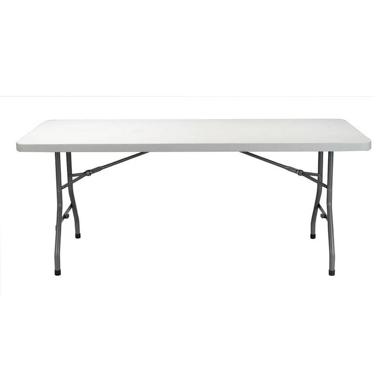 Manhattan Trestle Package - 10x Tables 2420 x 760mm Rectangle - with 1x Trolley - Image 2