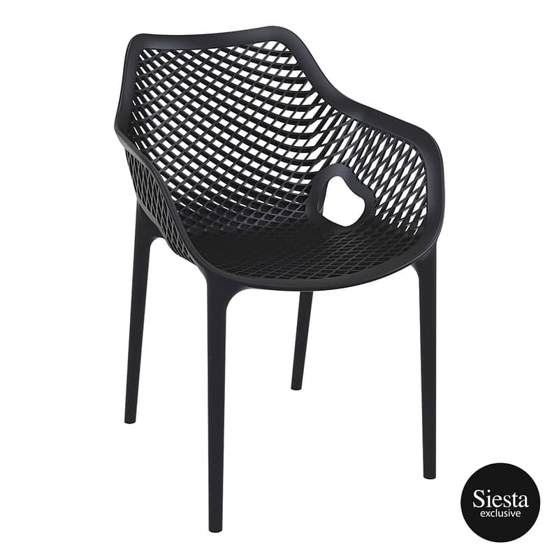 Siesta Air XL Armchair - Black - Timeless Style, Unmatched Comfort