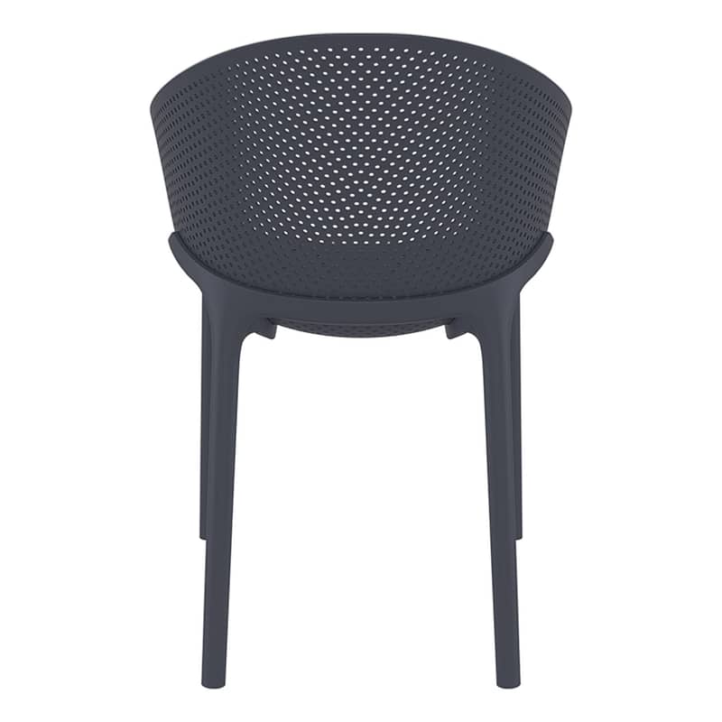 Sky Pro Chair - Anthracite ProPoly Stackable Chair - All-Weather Resistant - Image 21