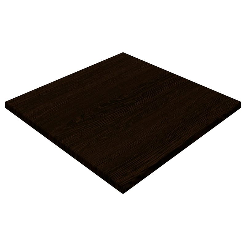 Wenge Furnlink Werzalit Square Duratop 700mm - Stylish and Durable Tabletop