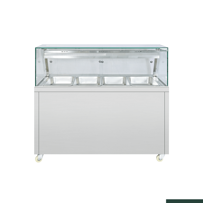 Thermaster Wet and Dry Bain Marie Display 4x1/1 GN Pans - PG150FE-XG - Image 5