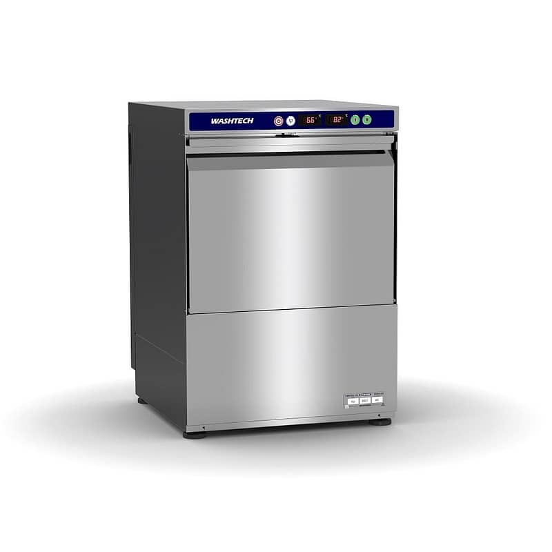 Washtech XU Commercial Dishwasher/Glasswasher – Economy Undercounter, 500mm Racks