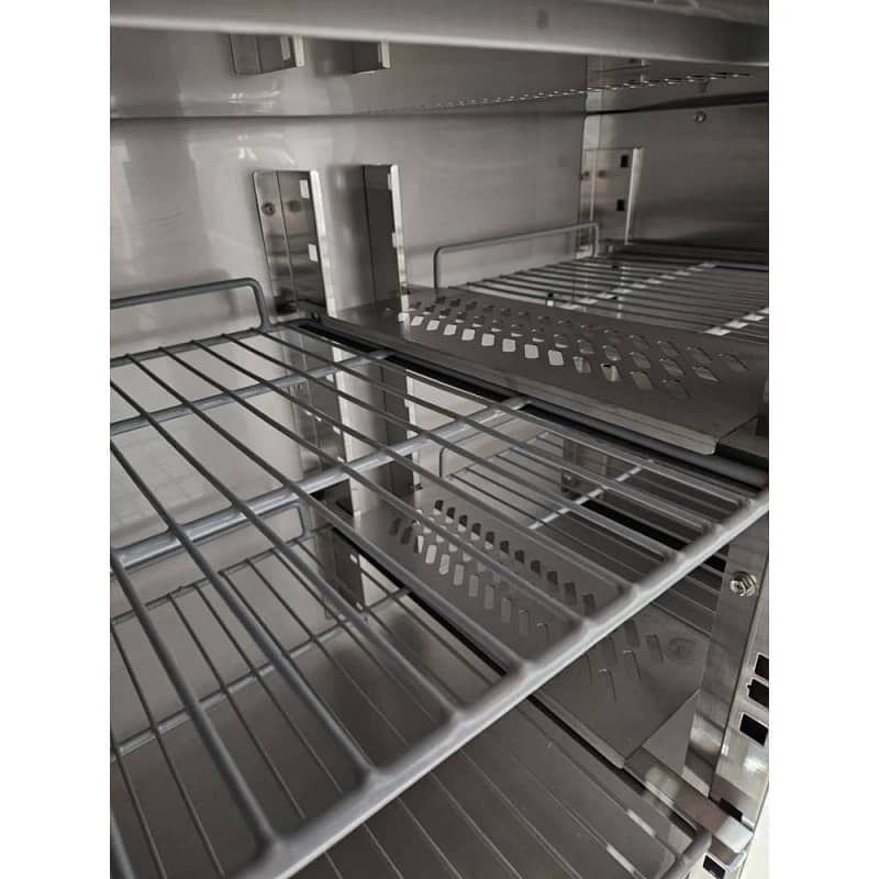 AG SH2000-700 2 Door Saladette Fridge – 7x GN 1/3 Tray + Cutting Bench - Image 7