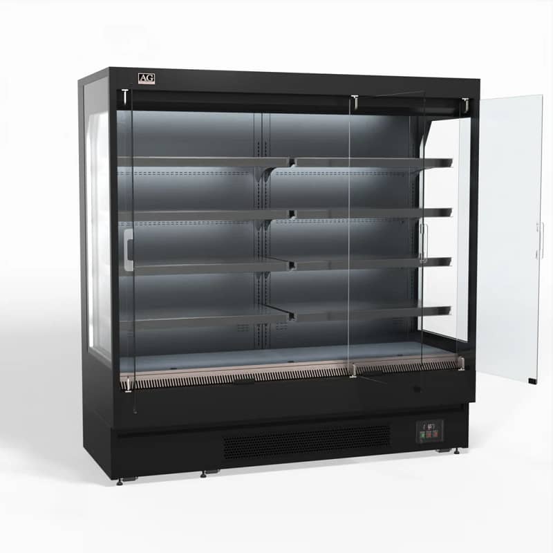 Multi Deck Showcase Fridge With Doors 2m - Image 6