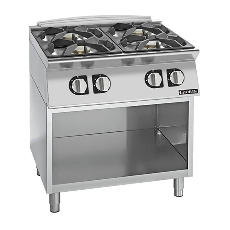 Giorik CG740GT 4 Burner Gas Boiling Top - Heavy-Duty Commercial Kitchen Equipment