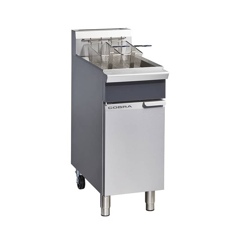 Cobra CF2 - 400mm Gas Fryer - Single Pan - Image 3