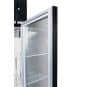 Single glass door upright freezer black stainless steel - SUFG500B - KW Commercial Kitchen