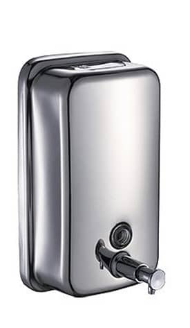 Kitchen Knock Stainless Steel Soap Dispenser – 800ml Manual Wall Mount